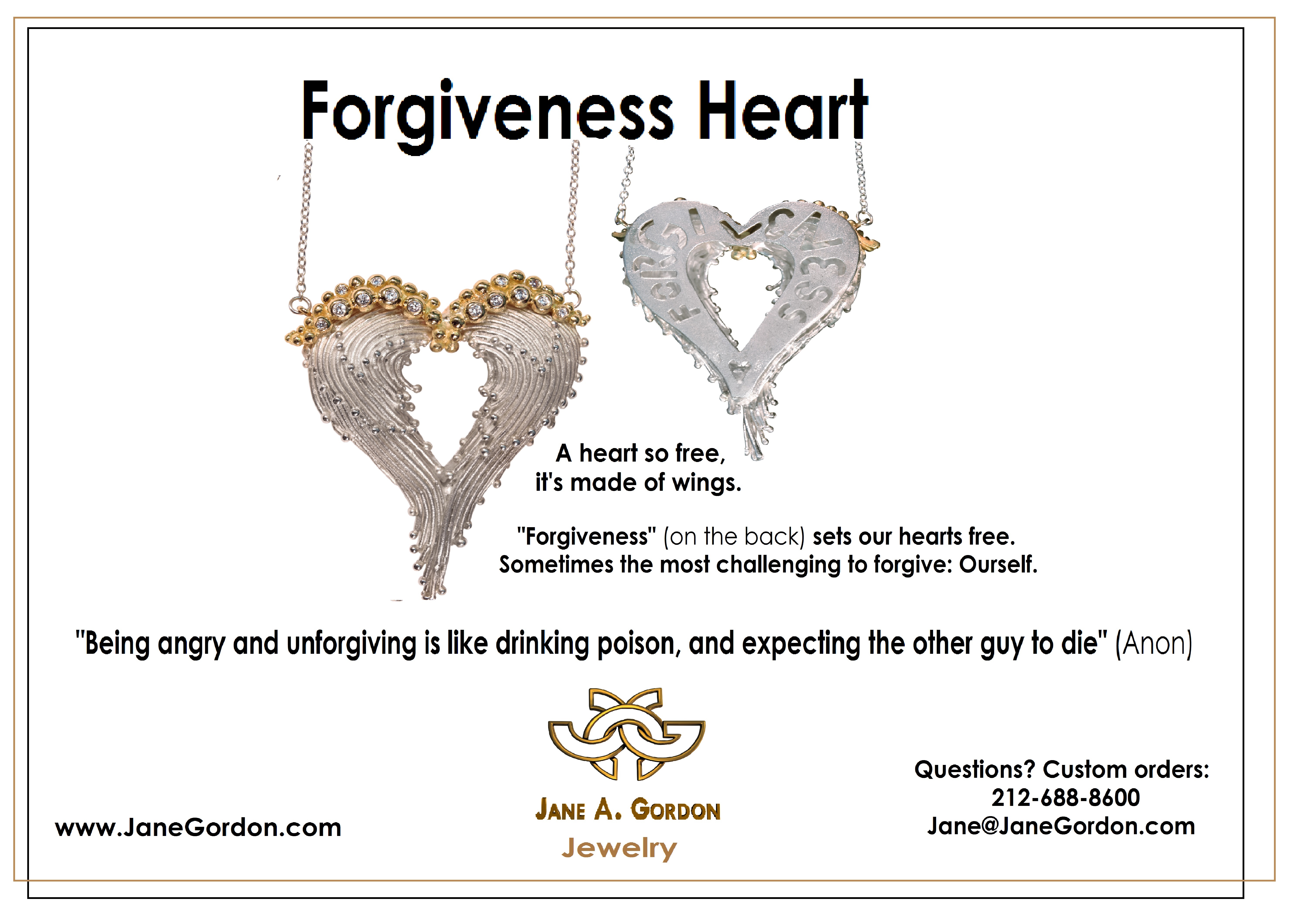 Forgiveness Wings Necklace
