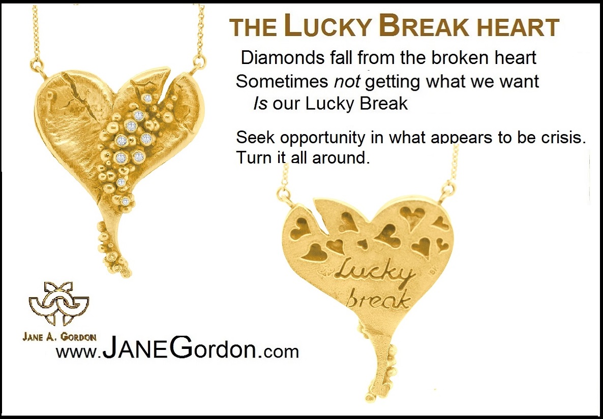 The Lucky Break Heart: Jane Gordon Jewelry
