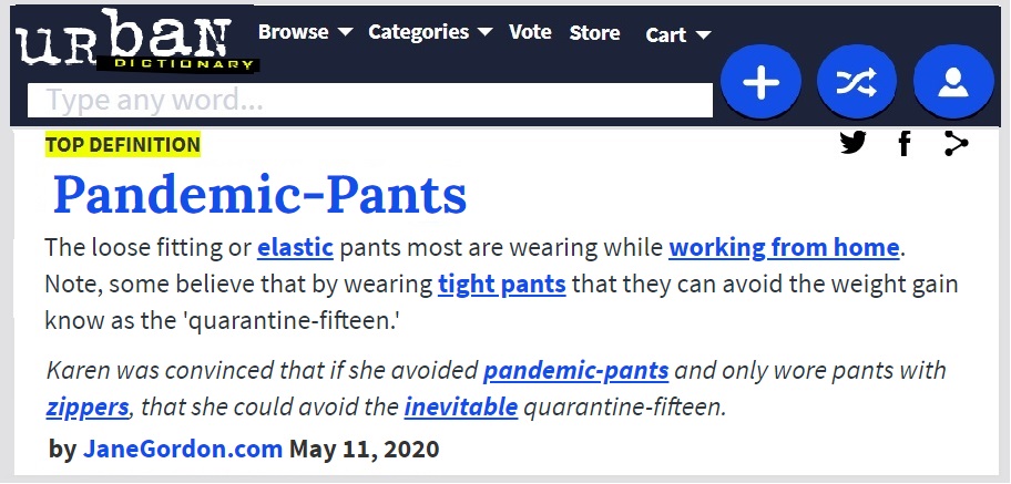 Pandemic Pants: Lucky Jane Gordon Jewelry makes you look great!