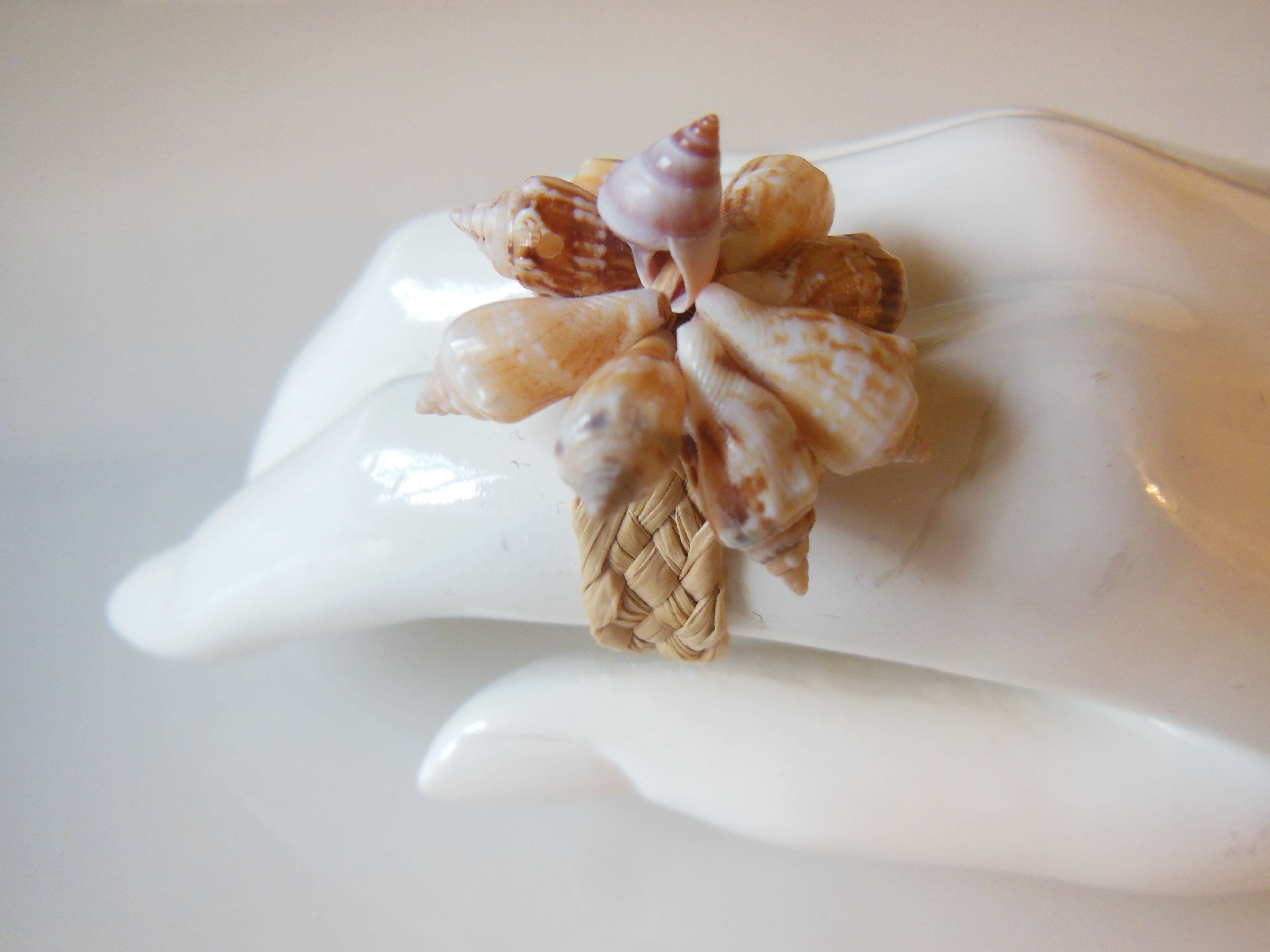 Seashell Rings from French Polynesia-Jane Gordon Jewelry